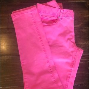 Aeropostale Hot Pink Jeggings